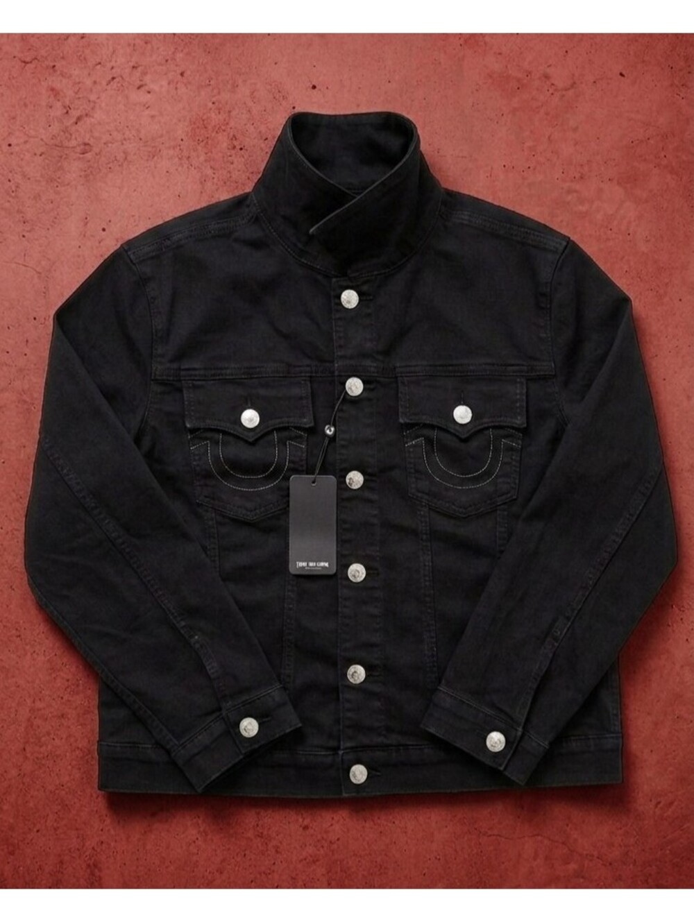 True Religion Jimmy Denim Trucker Jacket - Size Large